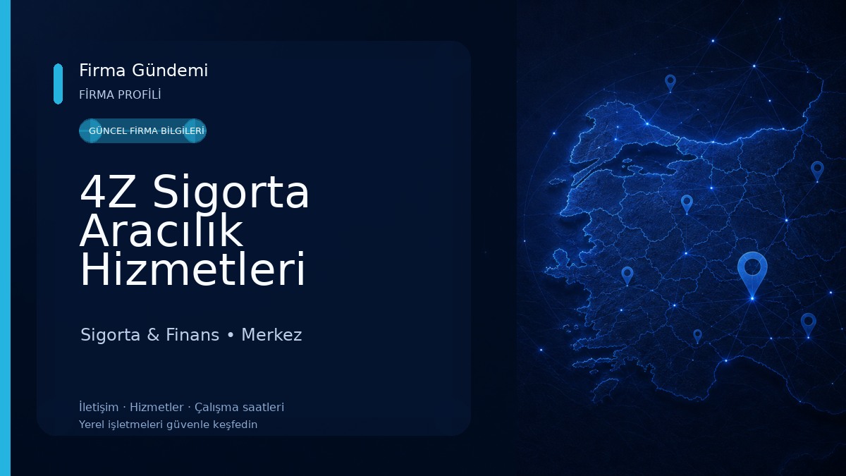 4Z Sigorta Aracılık Hizmetleri Sigorta & Finans