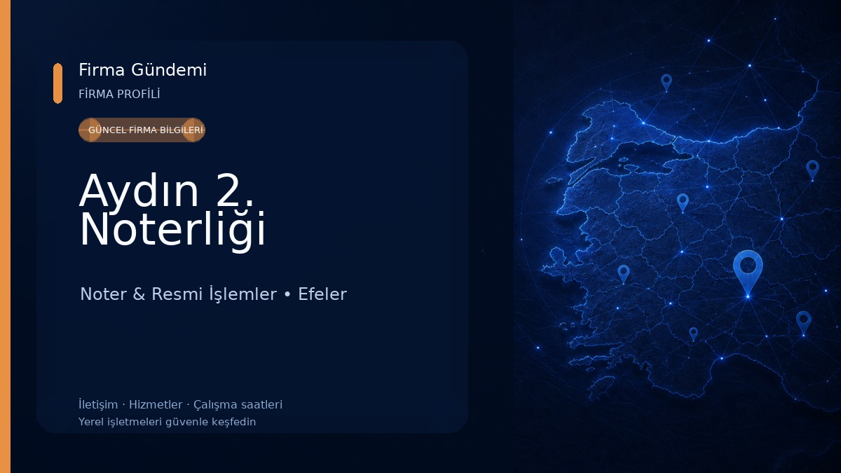 Aydın 2. Noterliği 