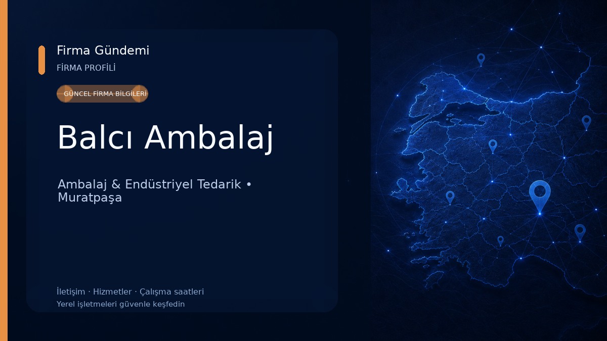 Balcı Ambalaj Ambalaj & Endüstriyel Tedarik