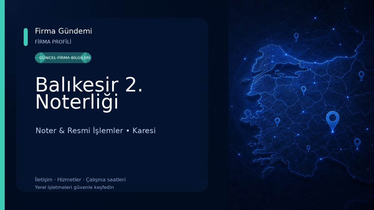 Balıkesir 2. Noterliği 
