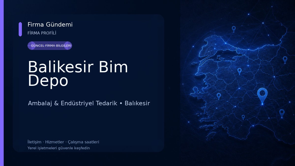 Balikesir Bim Depo
