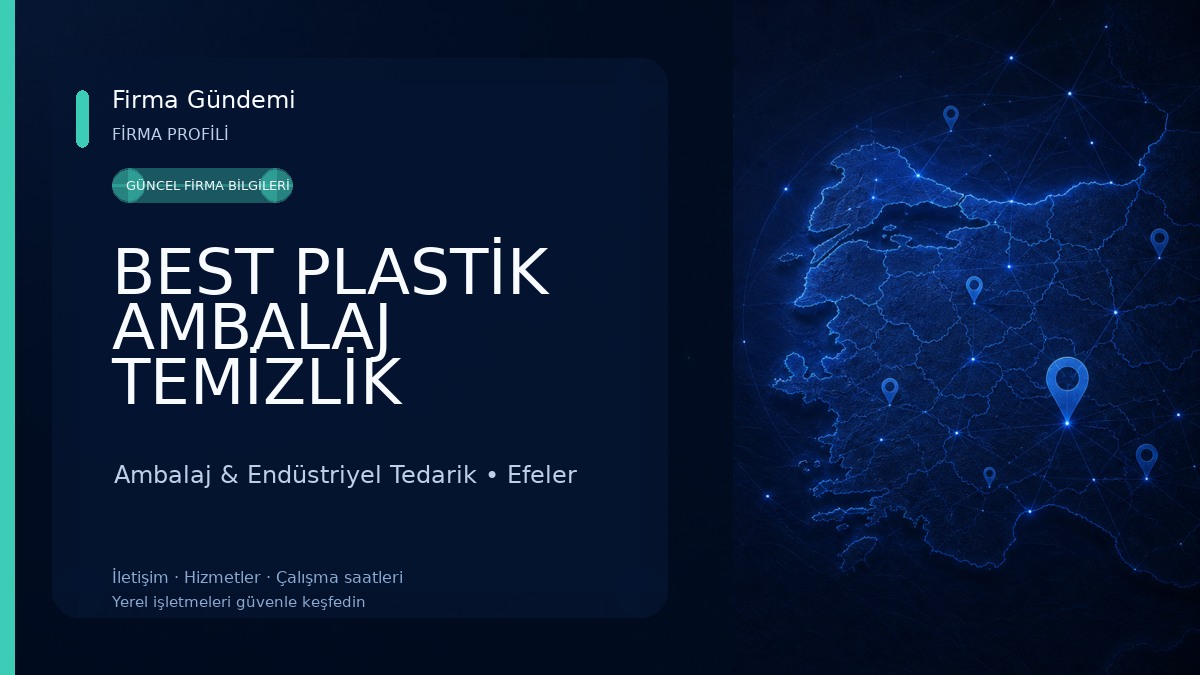 BEST PLASTİK AMBALAJ TEMİZLİK ÜRÜNLERİ Ambalaj & Endüstriyel Tedarik