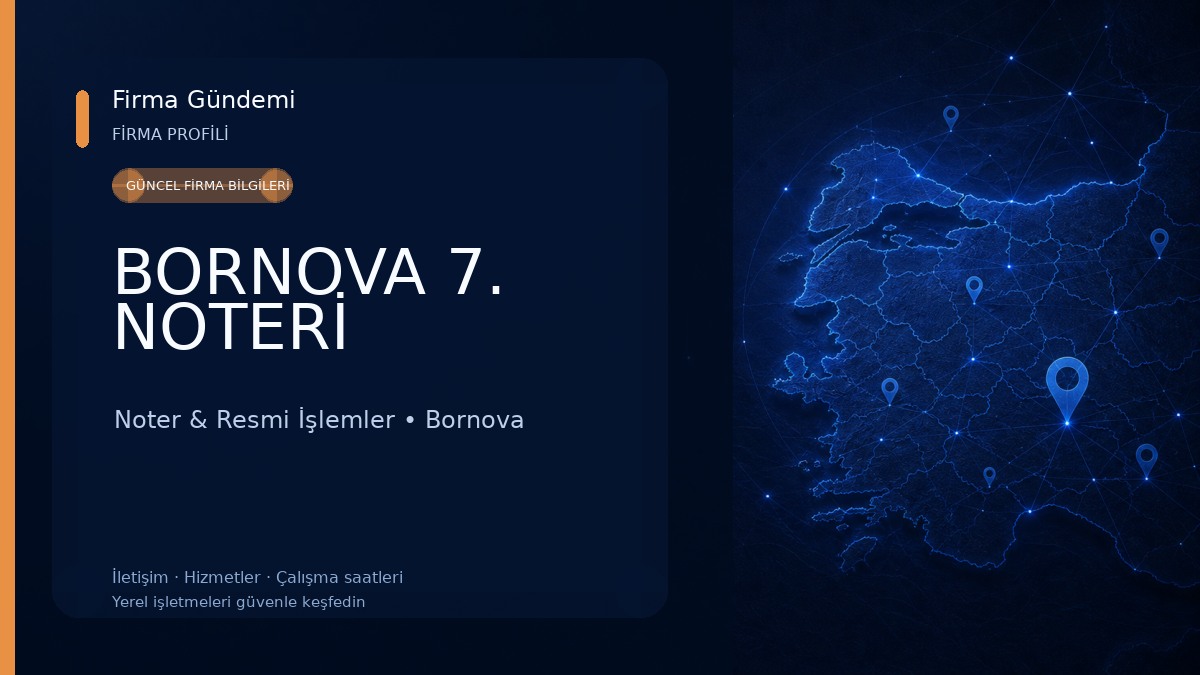 BORNOVA 7. NOTERİ 