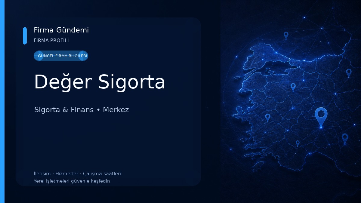 Değer Sigorta Sigorta & Finans