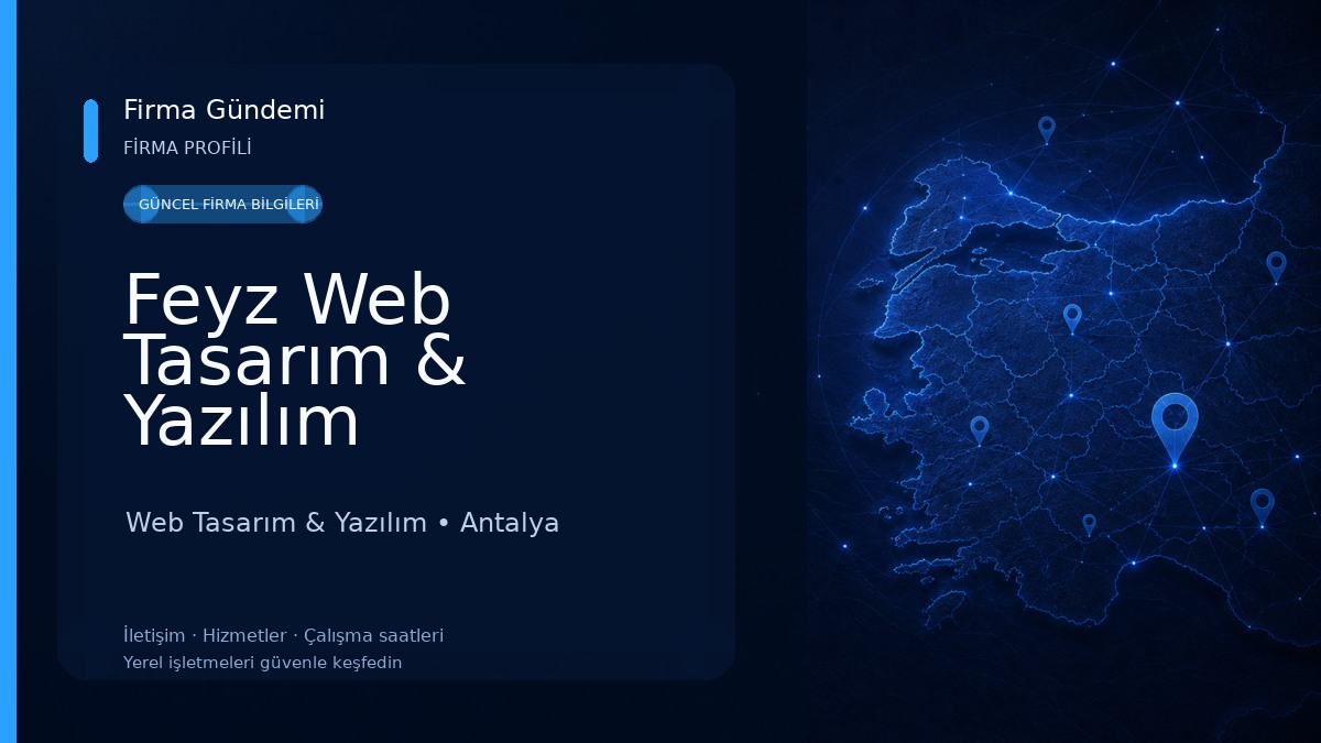 Feyz Web Tasarım & Yazılım Web Tasarım & Yazılım