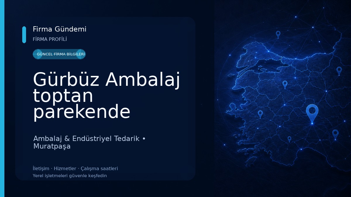 Gürbüz Ambalaj toptan parekende