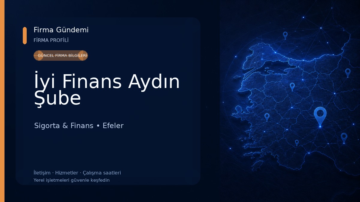 İyi Finans Aydın Şube 
