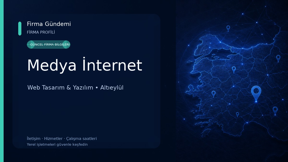 Medya İnternet Web Tasarım & Yazılım