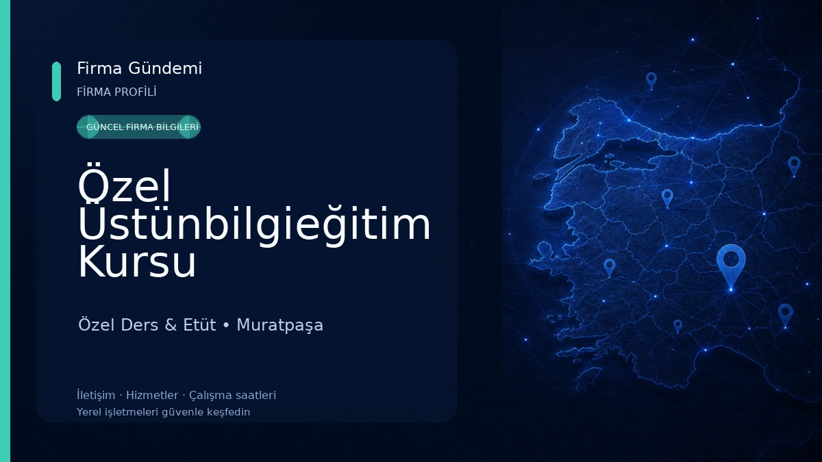 Özel Üstünbilgieğitim Kursu 