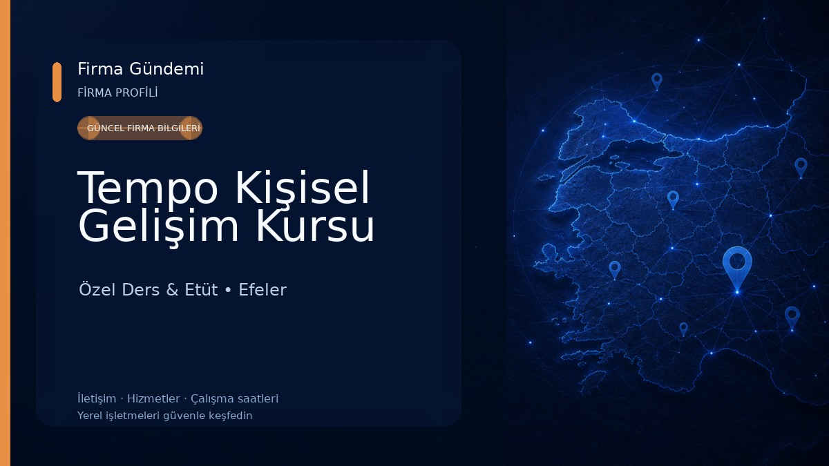 Tempo Kişisel Gelişim Kursu 