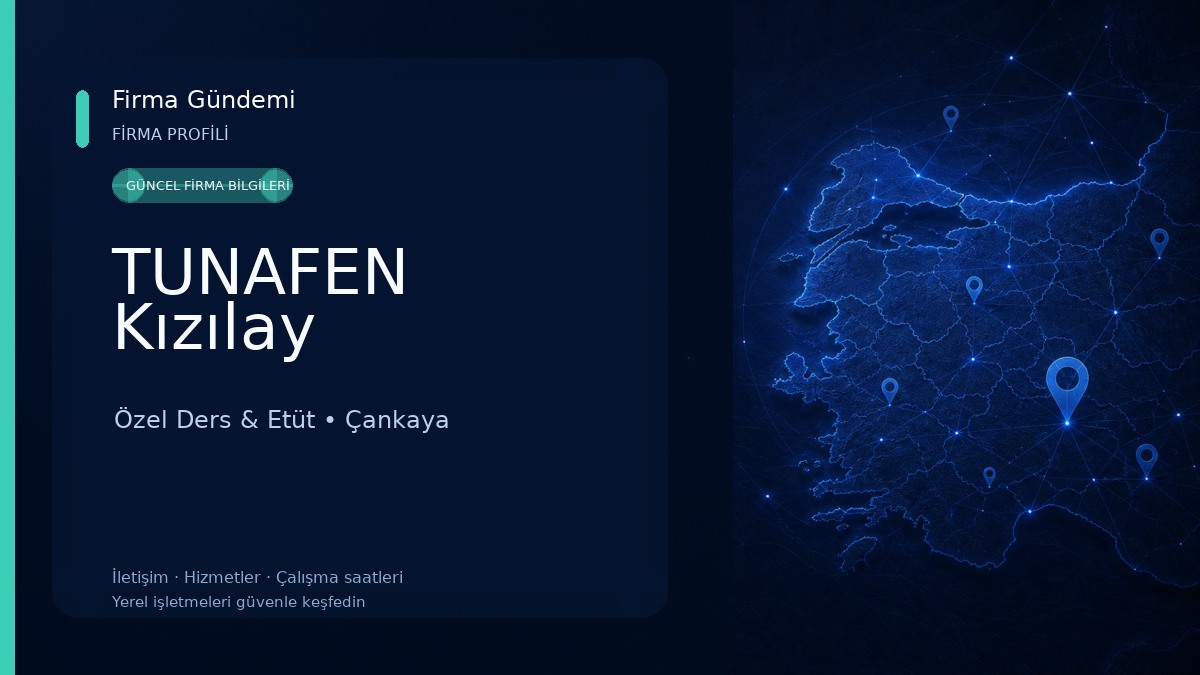TUNAFEN Kızılay Özel Ders & Etüt
