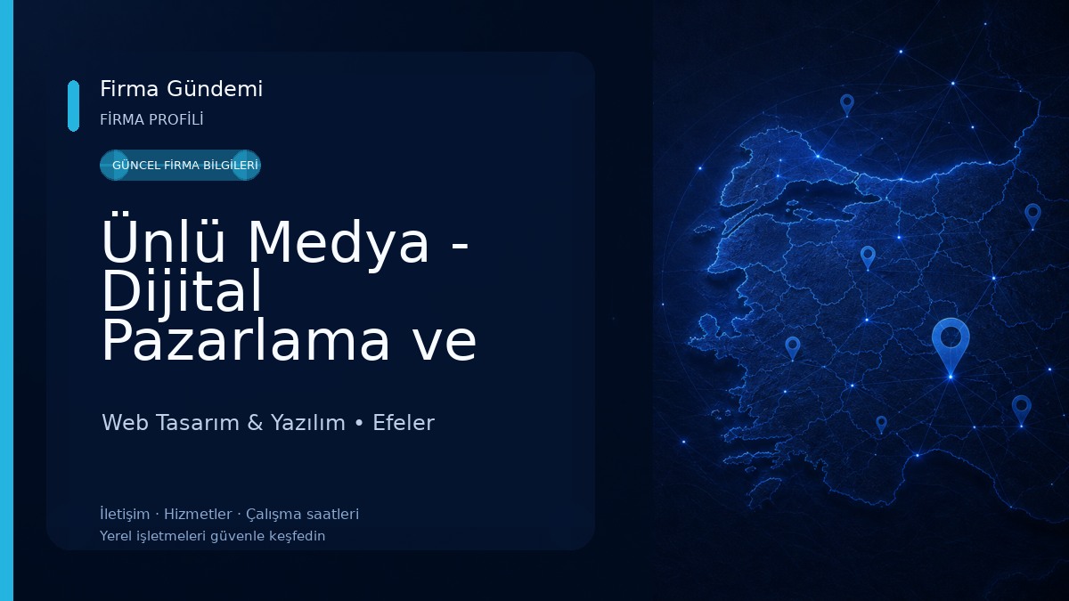 Ünlü Medya - Dijital Pazarlama ve Reklam Ajansı Web Tasarım & Yazılım