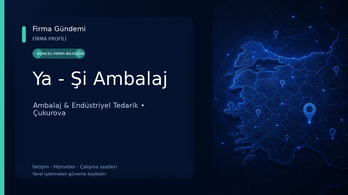 Ya - Şi Ambalaj